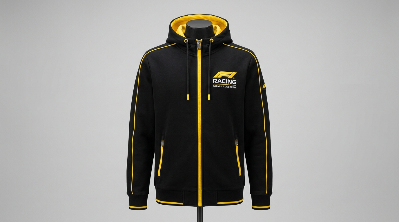 F1 Racing Zip-Up Hoodie